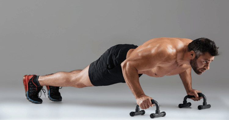 what does a pushup work