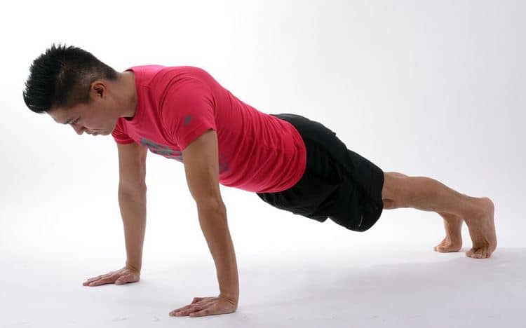 perfect plank push up