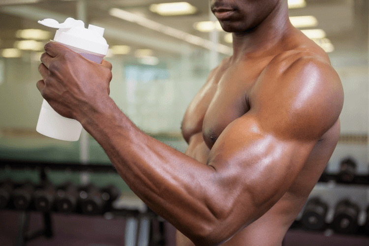 using pre workout in gym