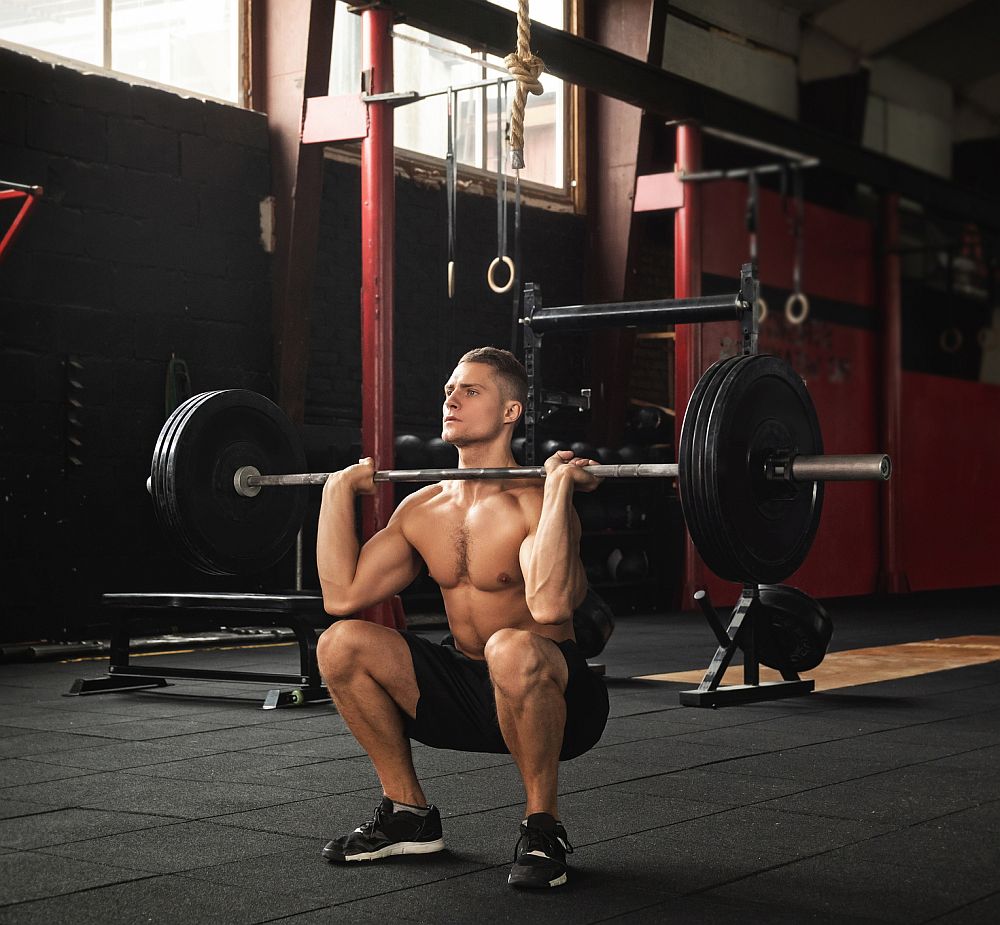 Front squat grips